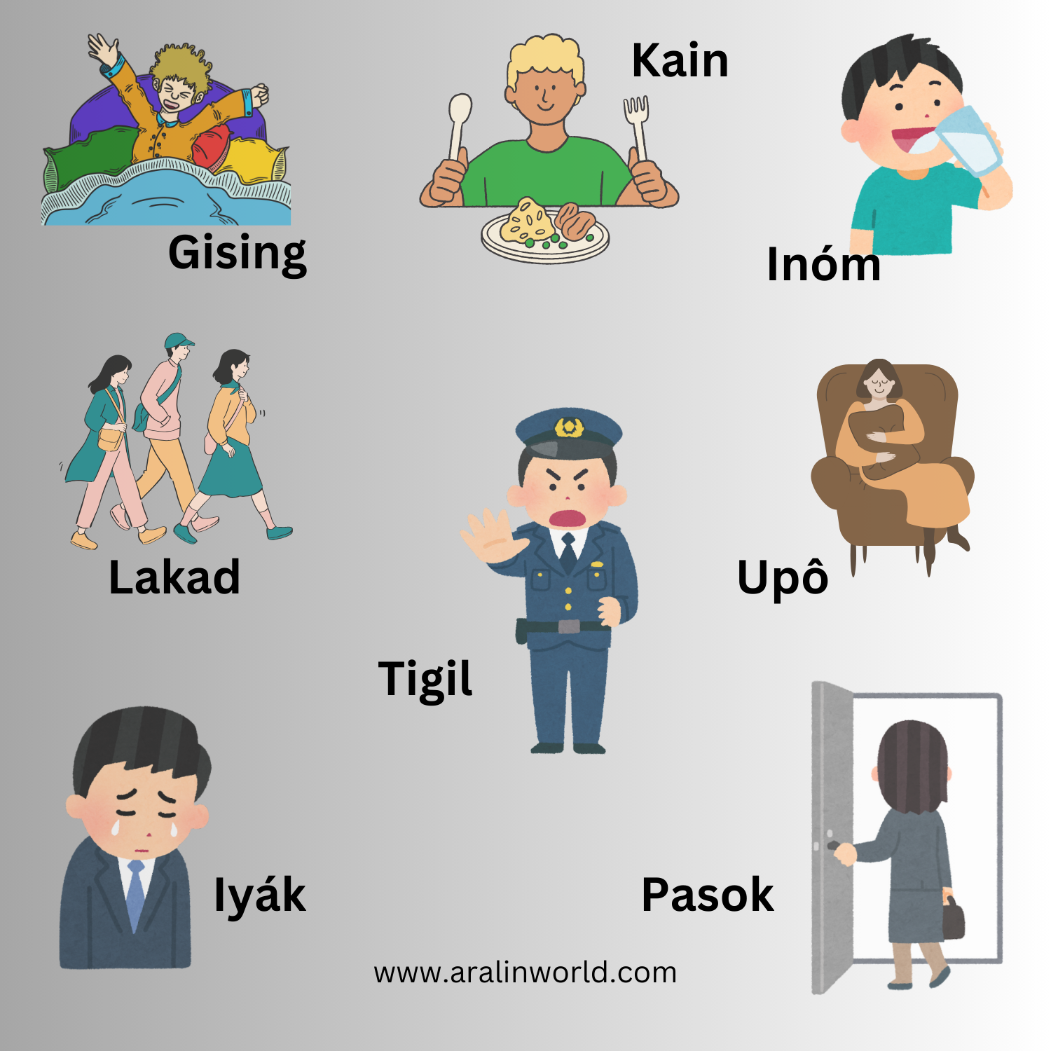 Simple Verbs in Tagalog