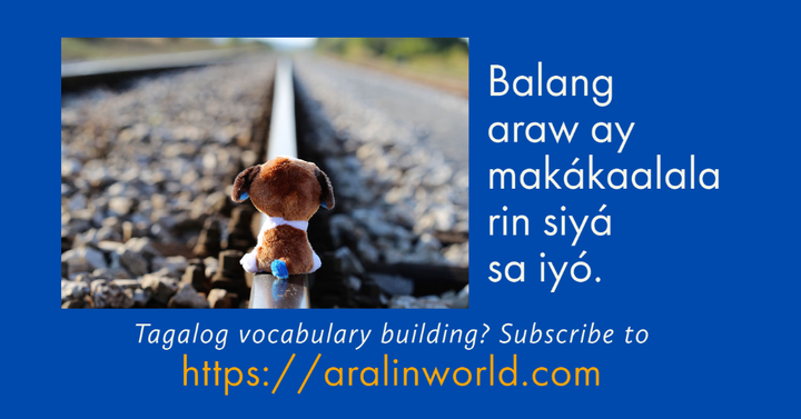 Makaalala in Tagalog sentence